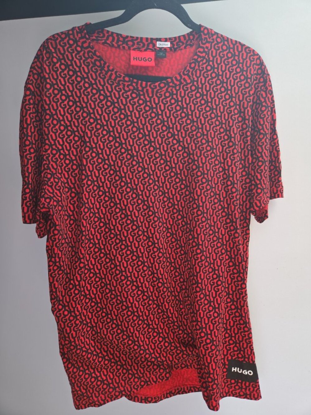 Hugo Boss Men's Extra Large XL Monogram All Over Print AOP T-Shirt Crewneck New